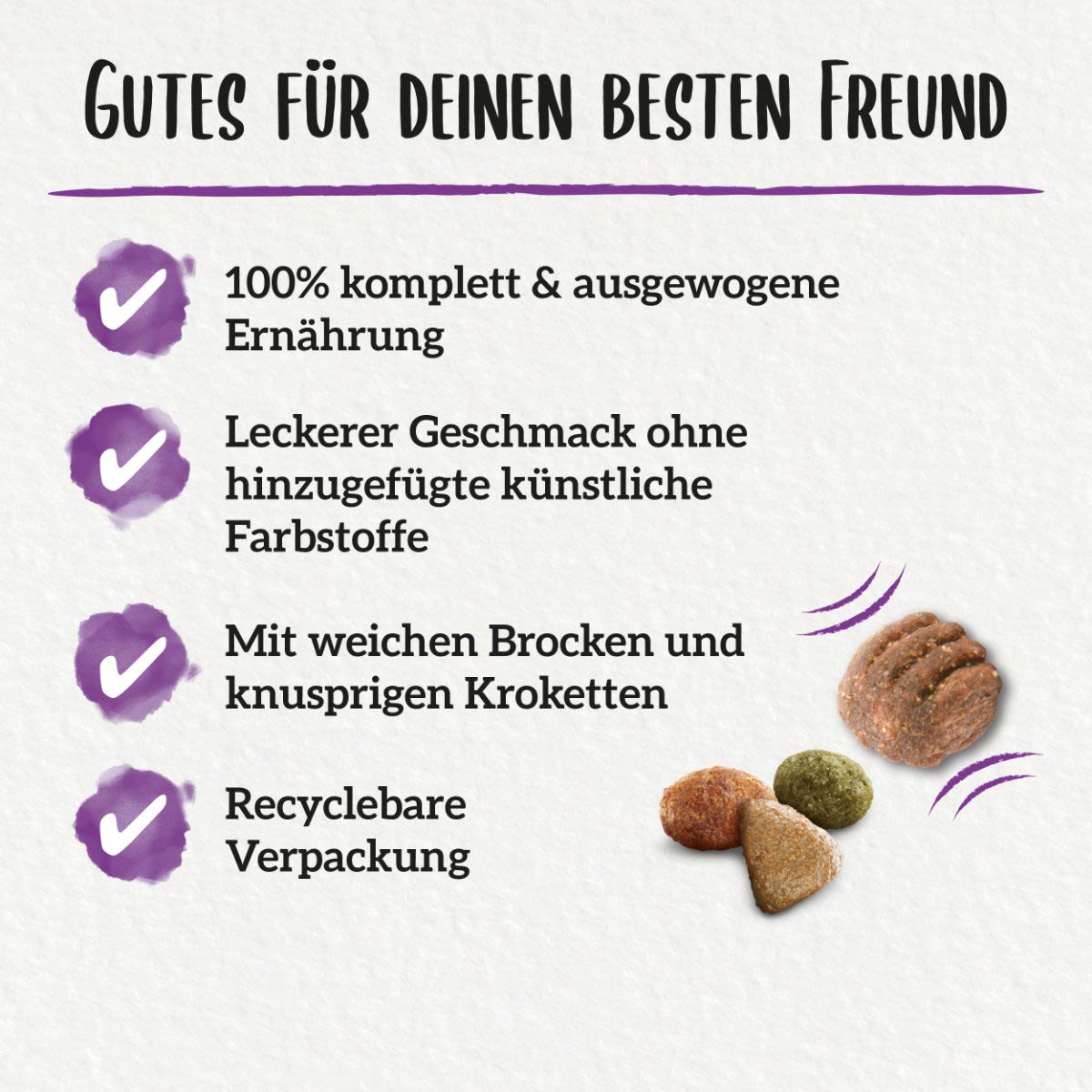 PURINA BENEFUL Glückliche Jahre 7+, Huhn & Gemüse bei ZooRoyal