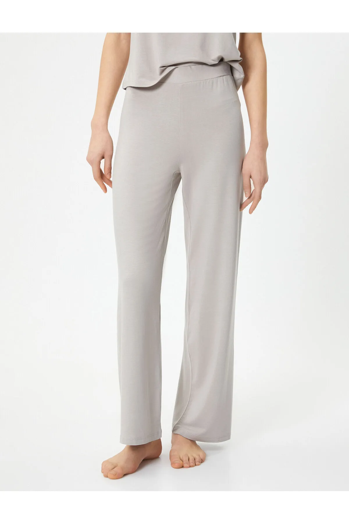 Koton  Pyjamahose aus Modal mit elastischem Bund und normalem Bein