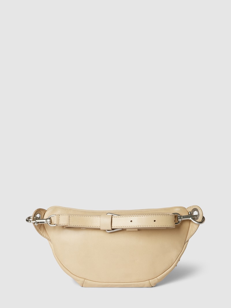 Crossbody Bag aus Leder Modell 'Tavia' in sand
