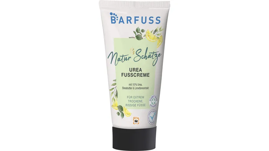 BARFUSS Naturschätze Urea Fußcreme 100 ml