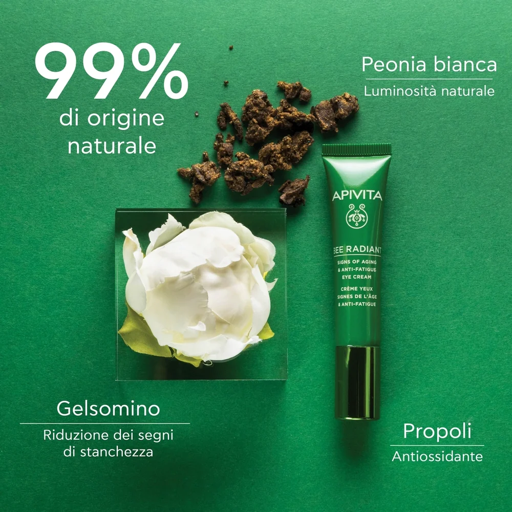 Bee Radiant Eye Contour za znakove starenja i protiv umora - tretman protiv podočnjaka i tamnih krugova