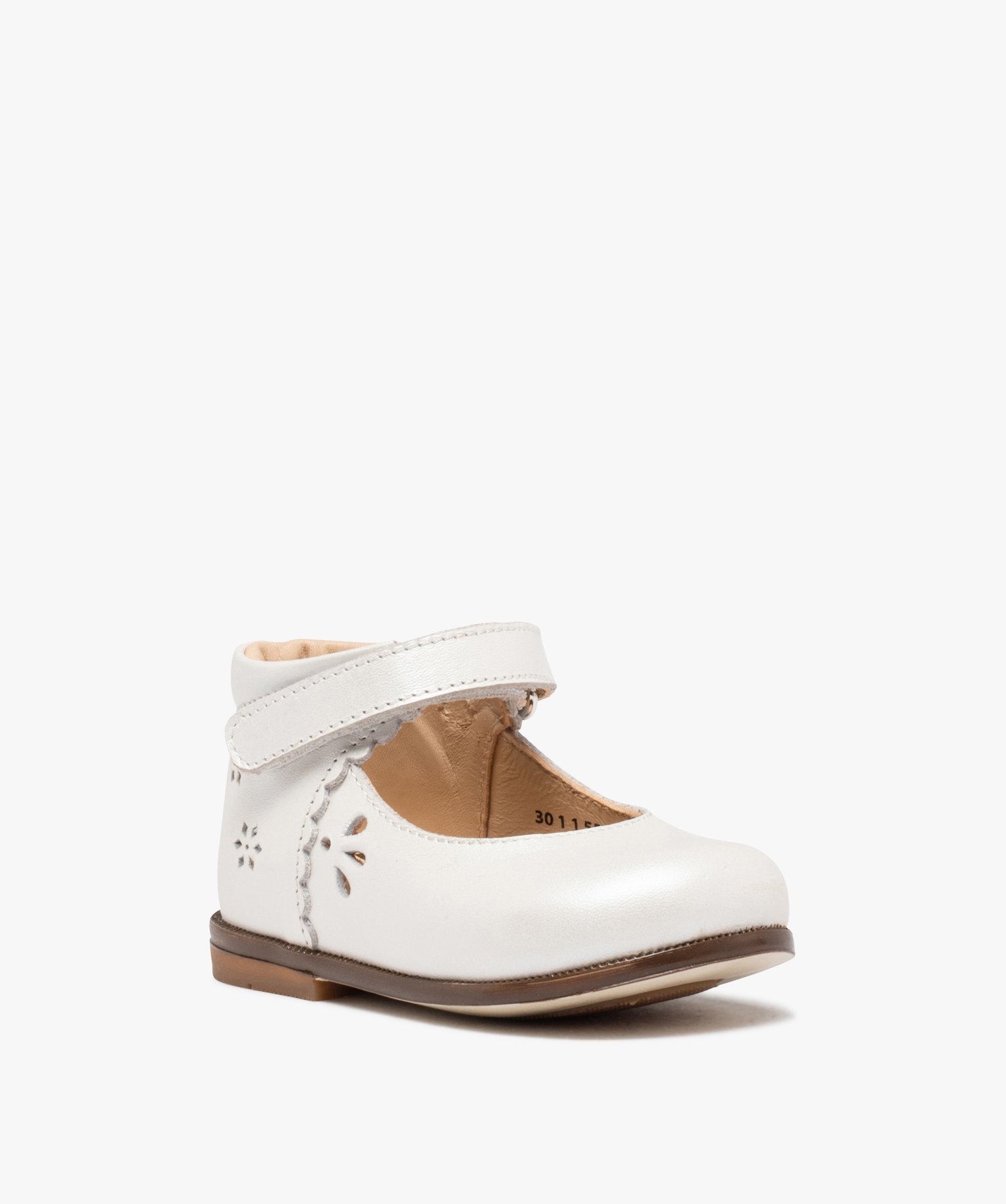 Babies premiers pas bébé fille dessus cuir uni – NA! or | GEMO