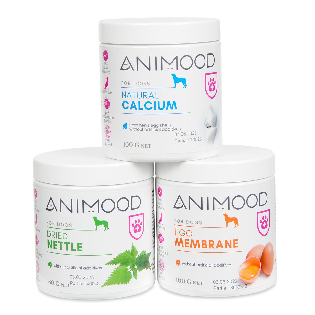 Animood Hühnereimembran für Hunde - Ergänzung 100g