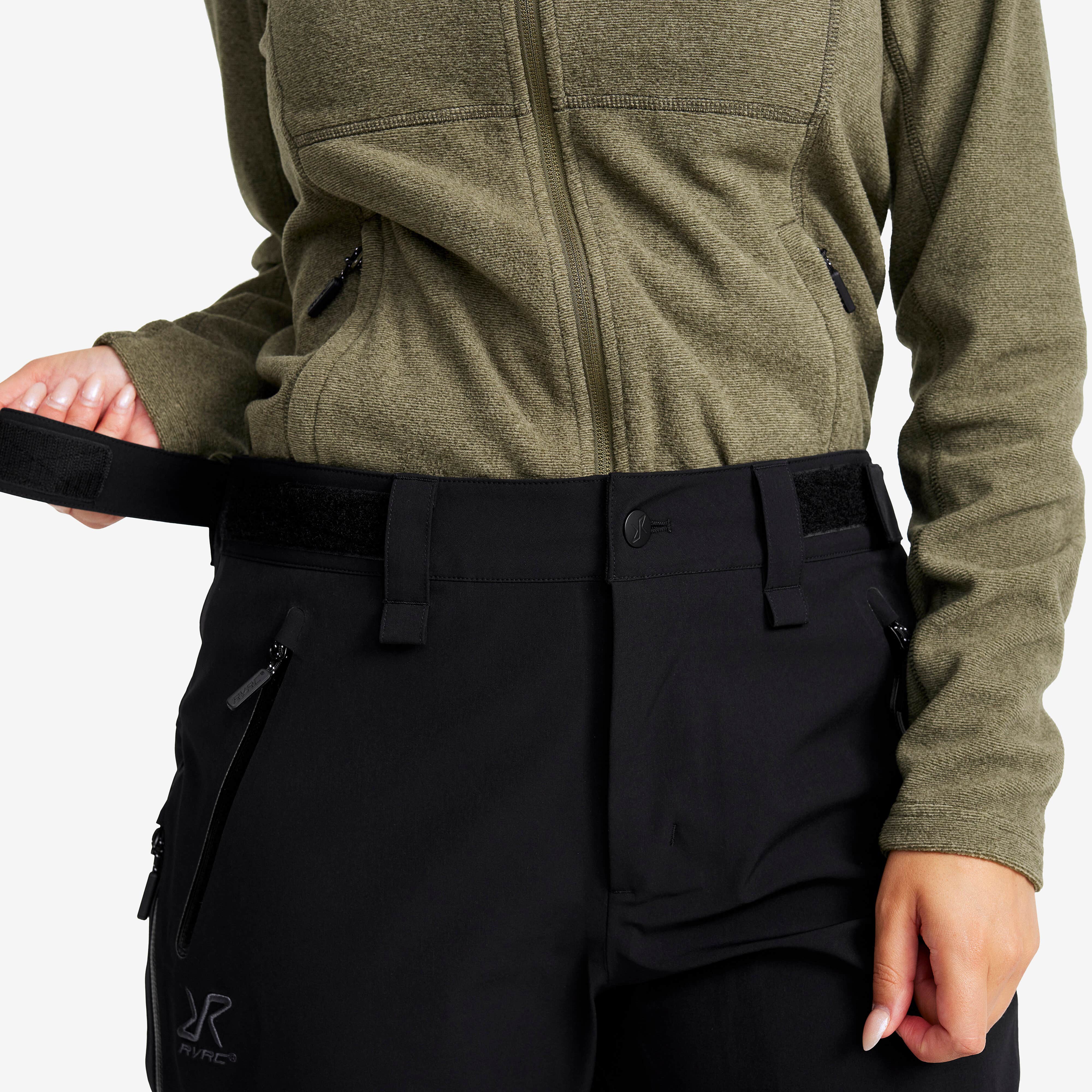 Cyclone Zip-up 3L Pants Femme Black