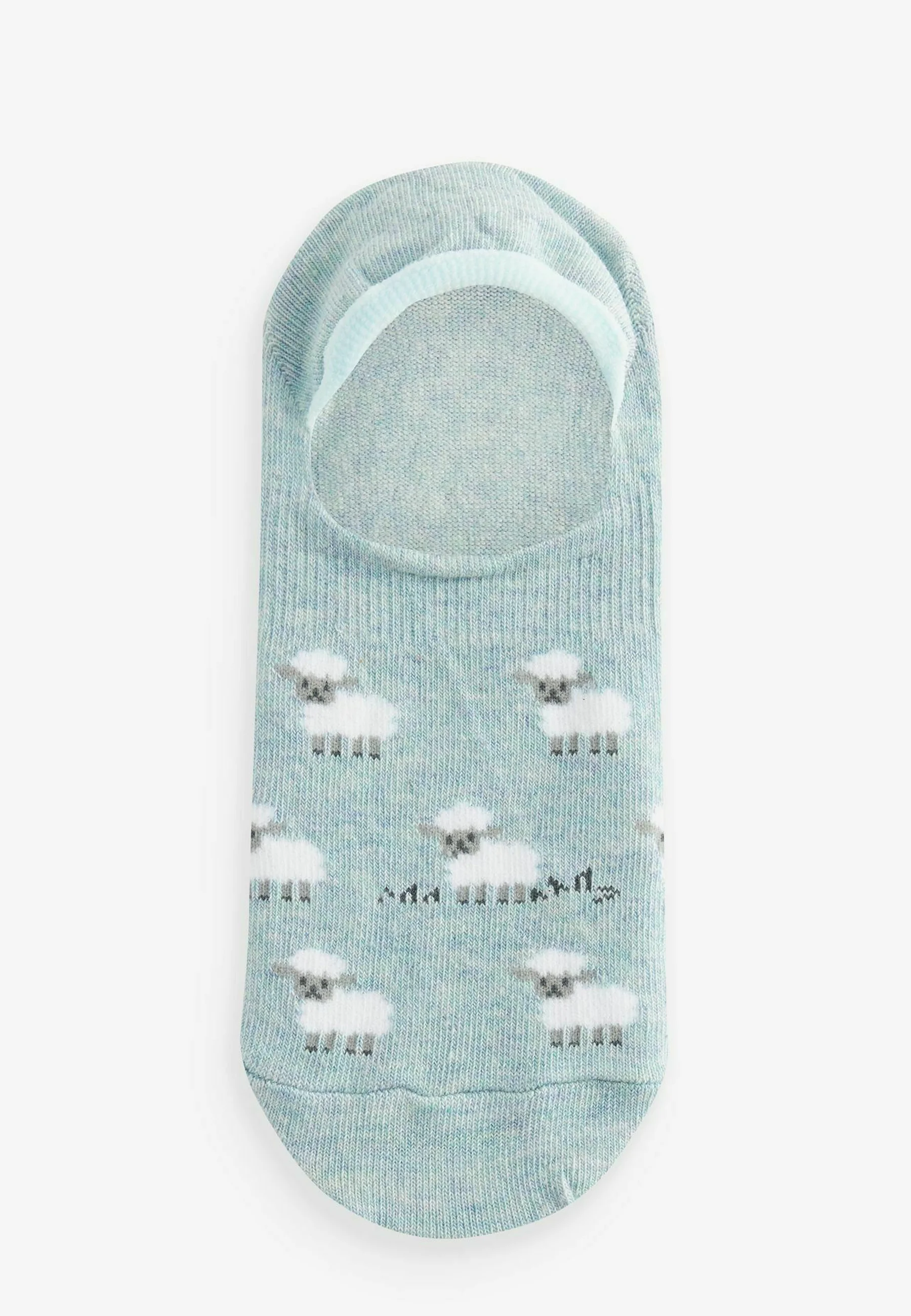 Pack de 5 calcetines invisibles con estampado de animales de primavera