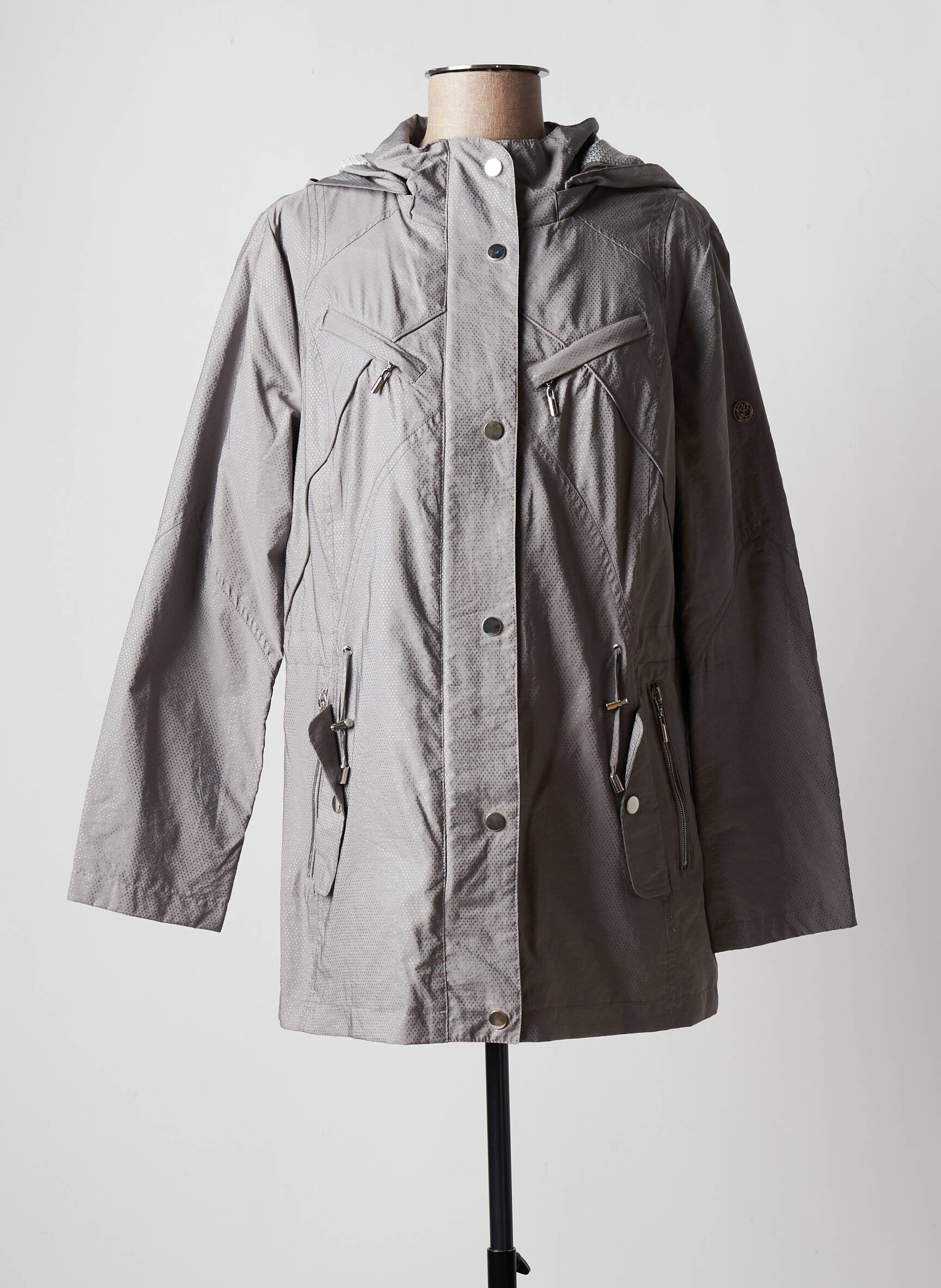 Christine Laure Parkas Femme couleur gris