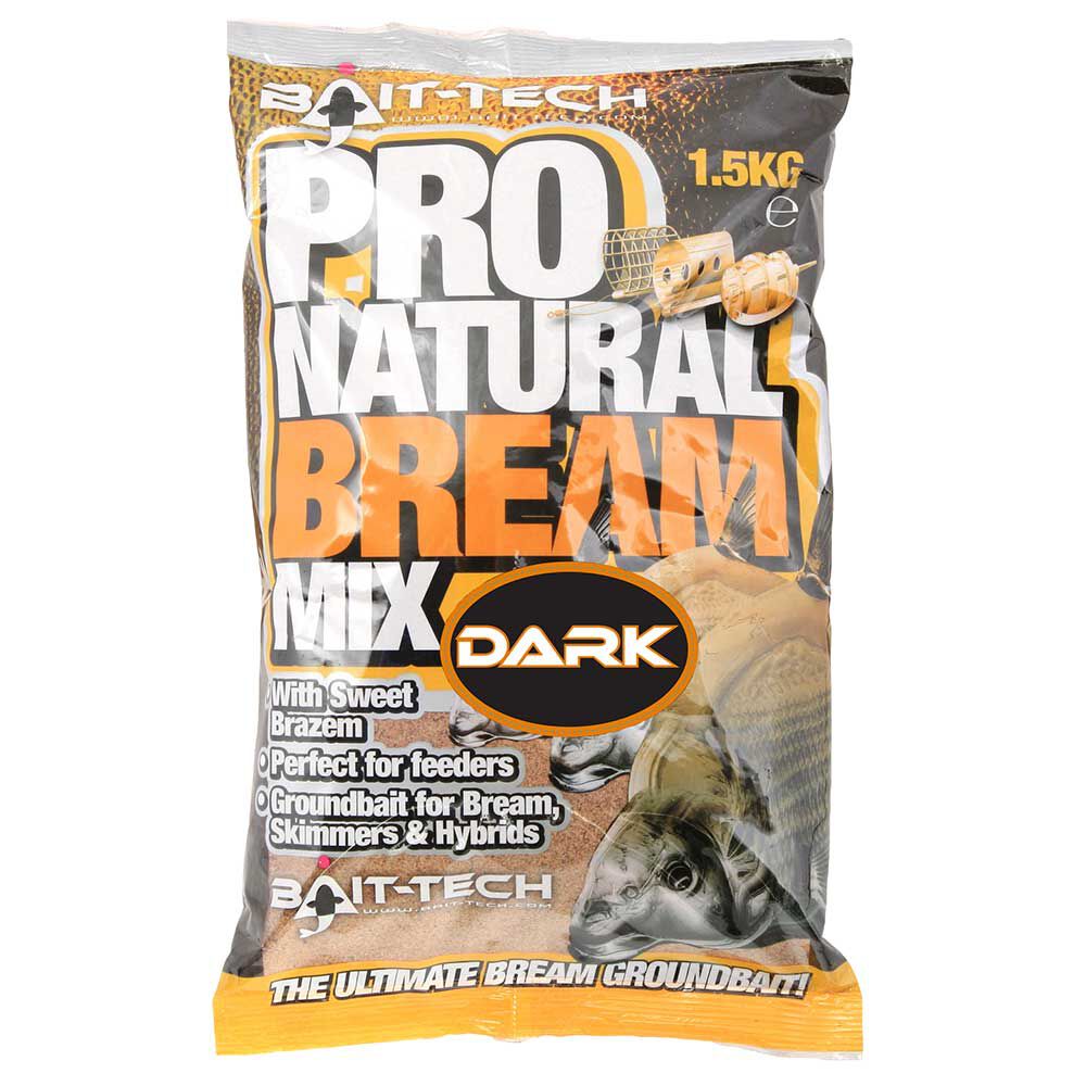 Amorce Bait Tech Pro Natural Bream Dark 1,5 kg