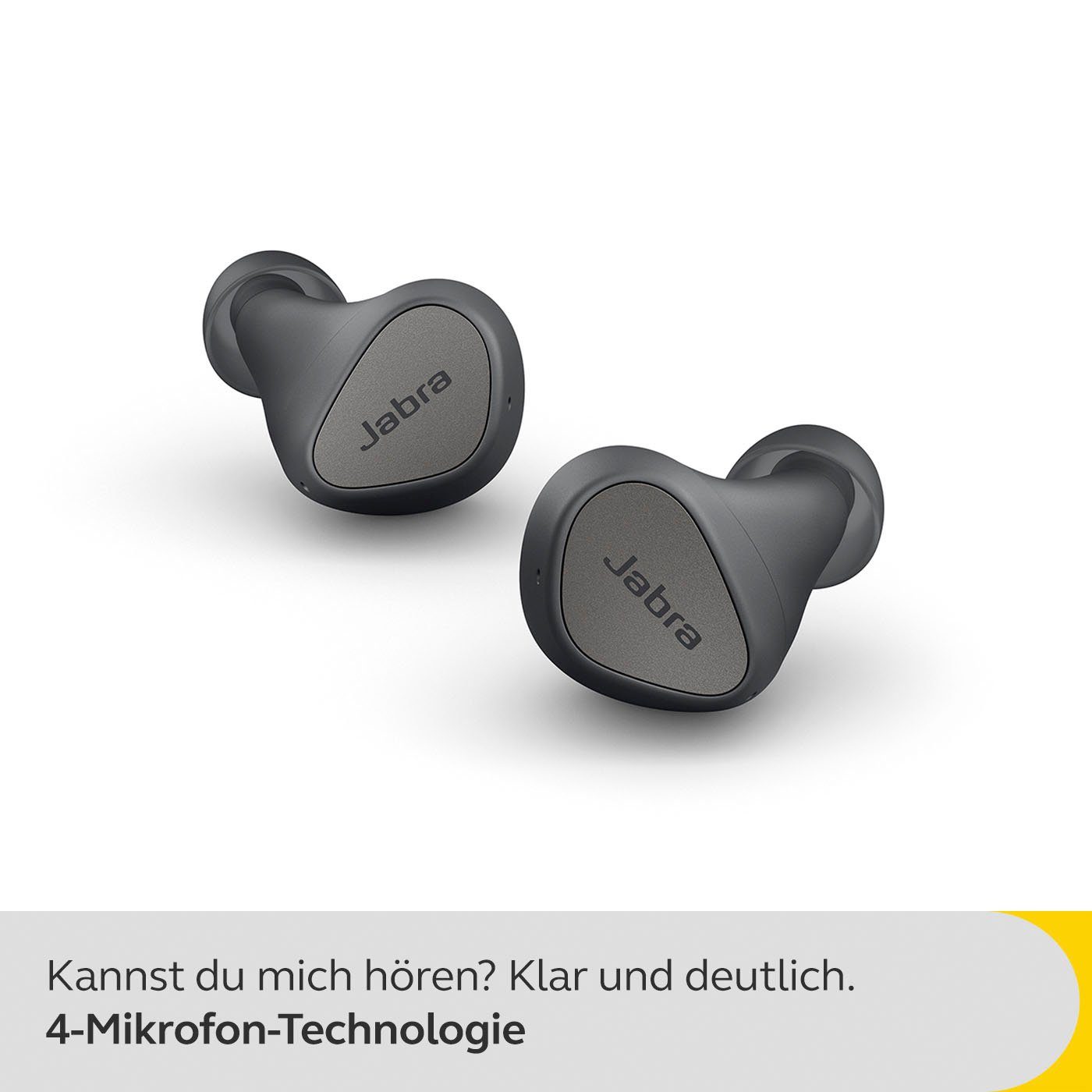 Jabra Elite 4 Bluetooth Headset wireless In-Ear-Kopfhörer (Active Noise Cancelling (ANC)