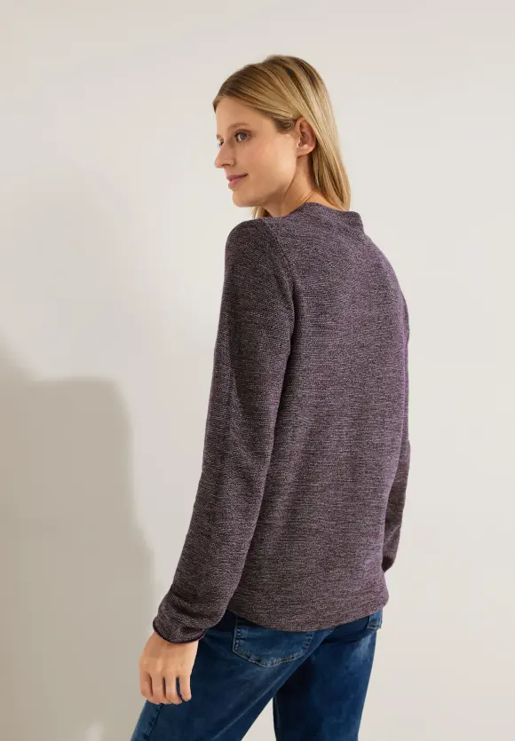 CECIL Pullover mit Stehkragen