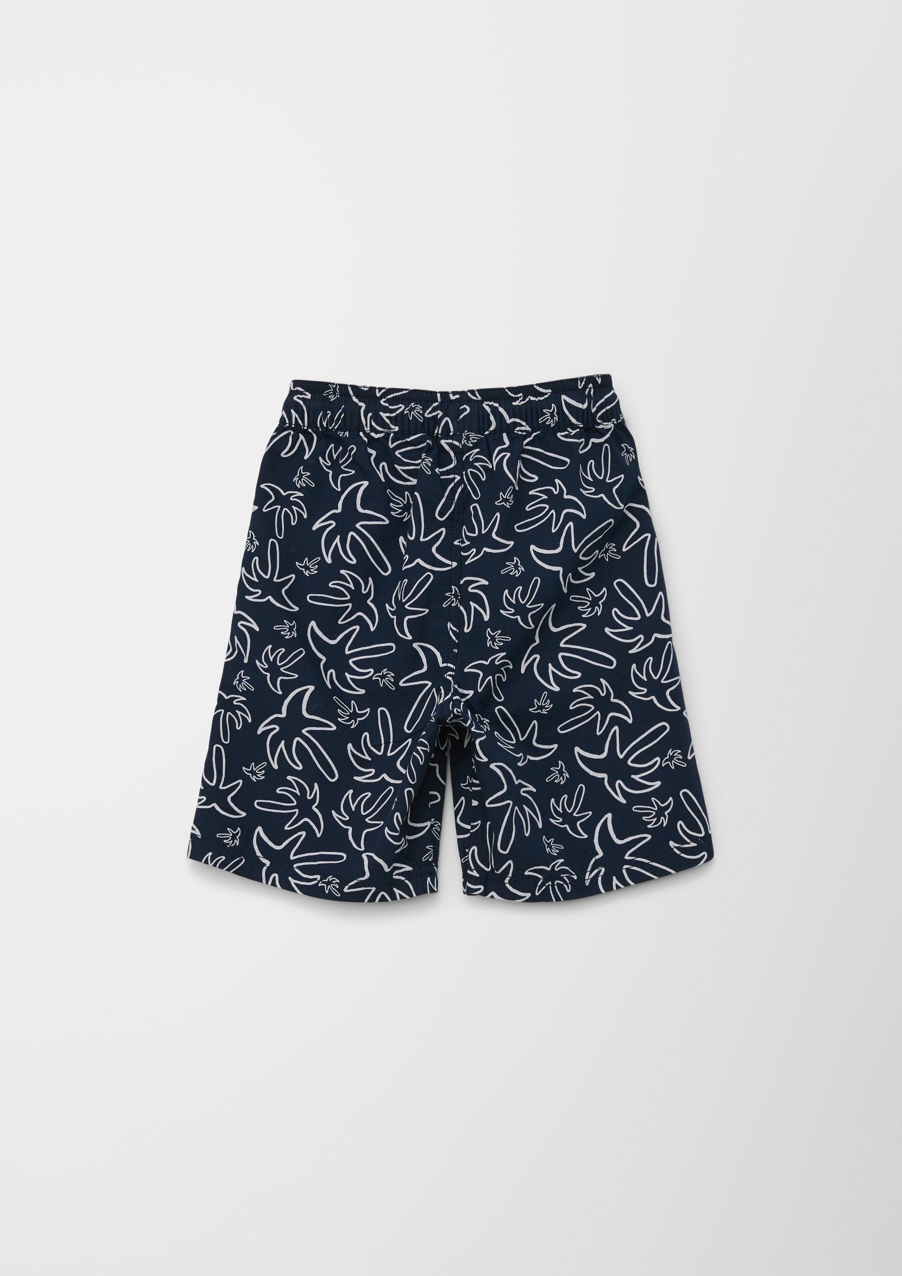 Regular: Bermudas mit Allover-Print  2130738-59A1