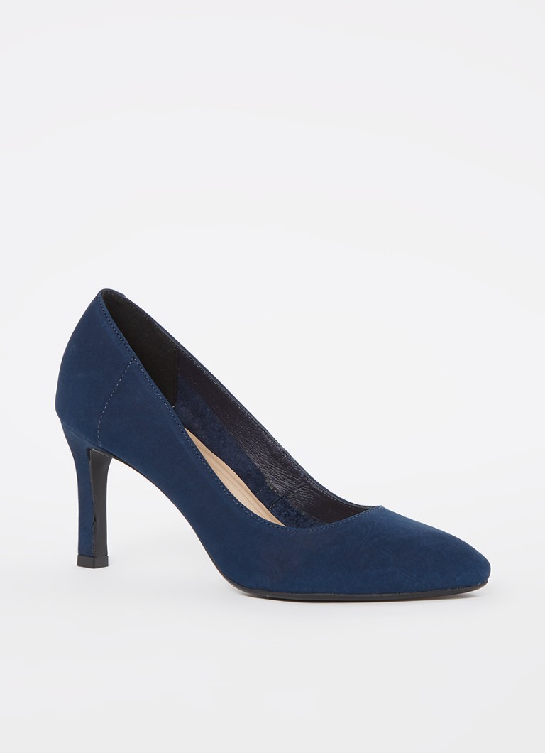 Pantofi cu toc Dune London Adele din nubuc