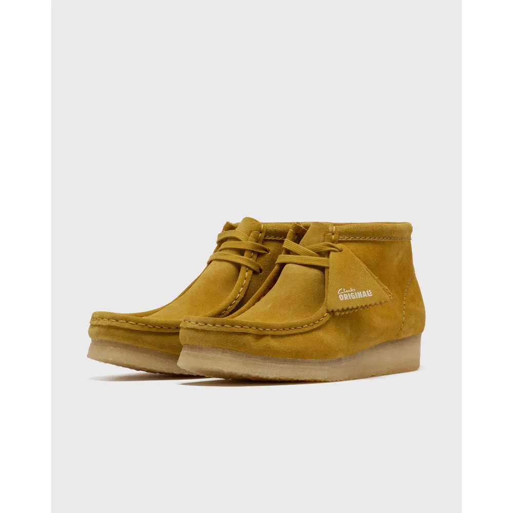 Clarks Wallabee Boot. 261756684 / grün
