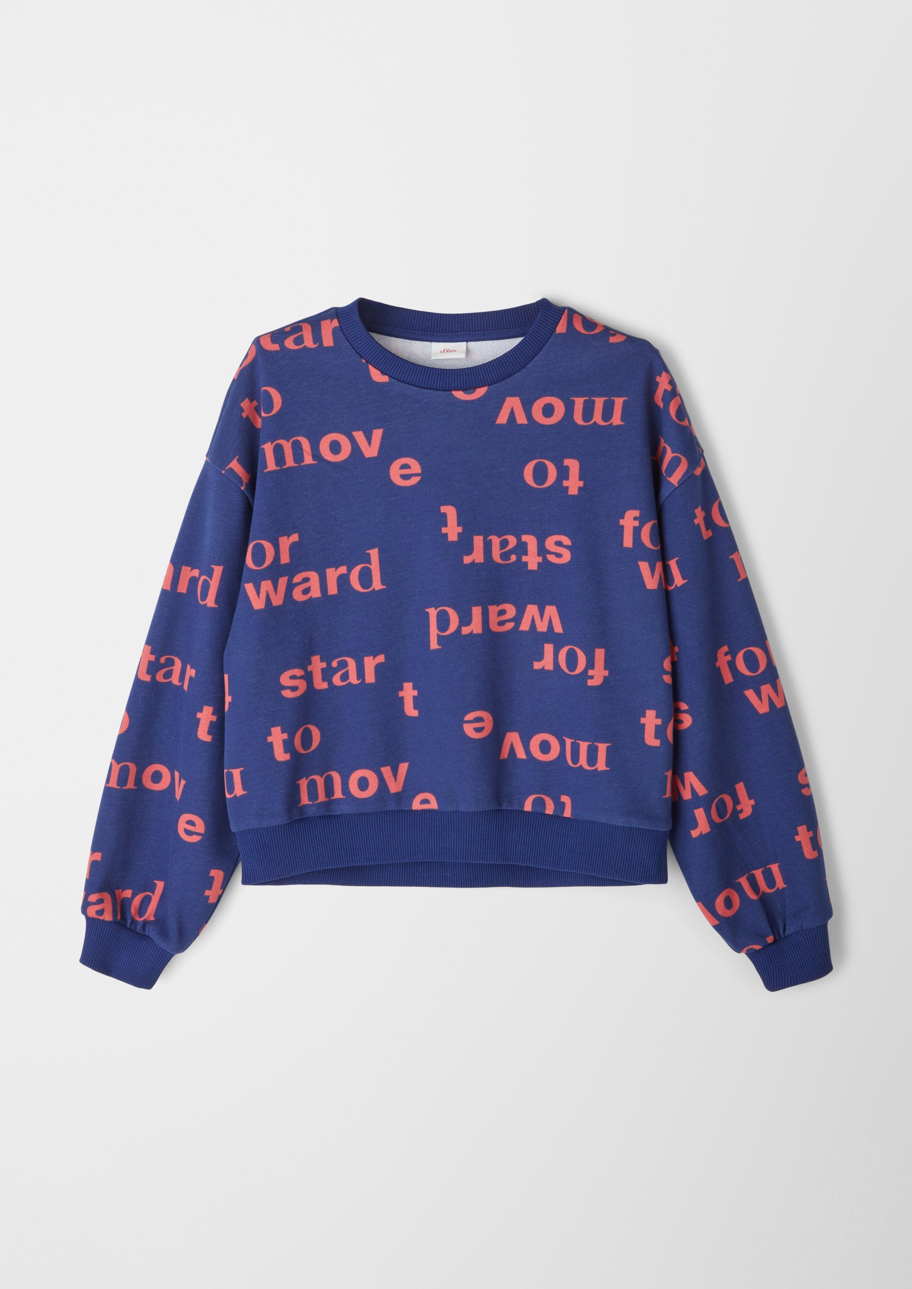Sweatshirt mit Allover-Muster  2118657-56A1