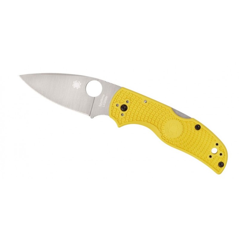 Spyderco Native 5 Salt gelber Plan EDGE C41PYL5
