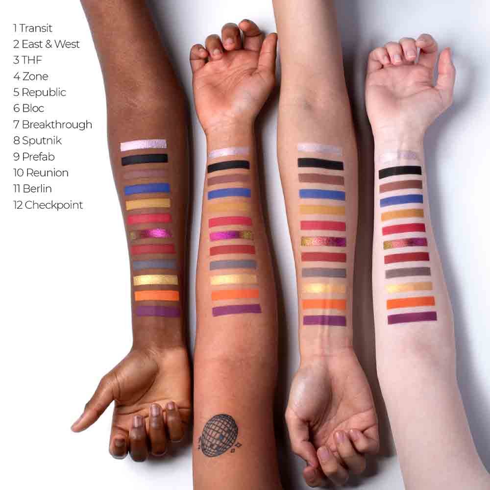 LETHAL COSMETICS Berlin 89 Collection MAGNETIC™ Pressed Powder Palette - Berlin 89 Palette