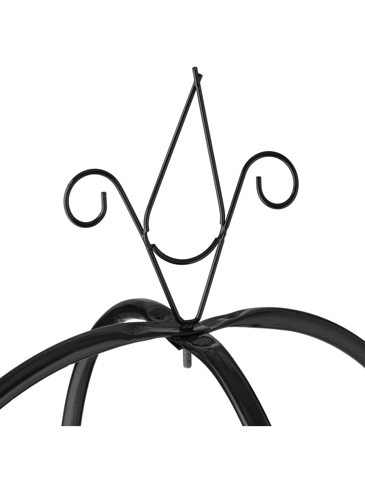 relaxdays Rankhilfe in Schwarz - (H)190 cm günstig kaufen onesize