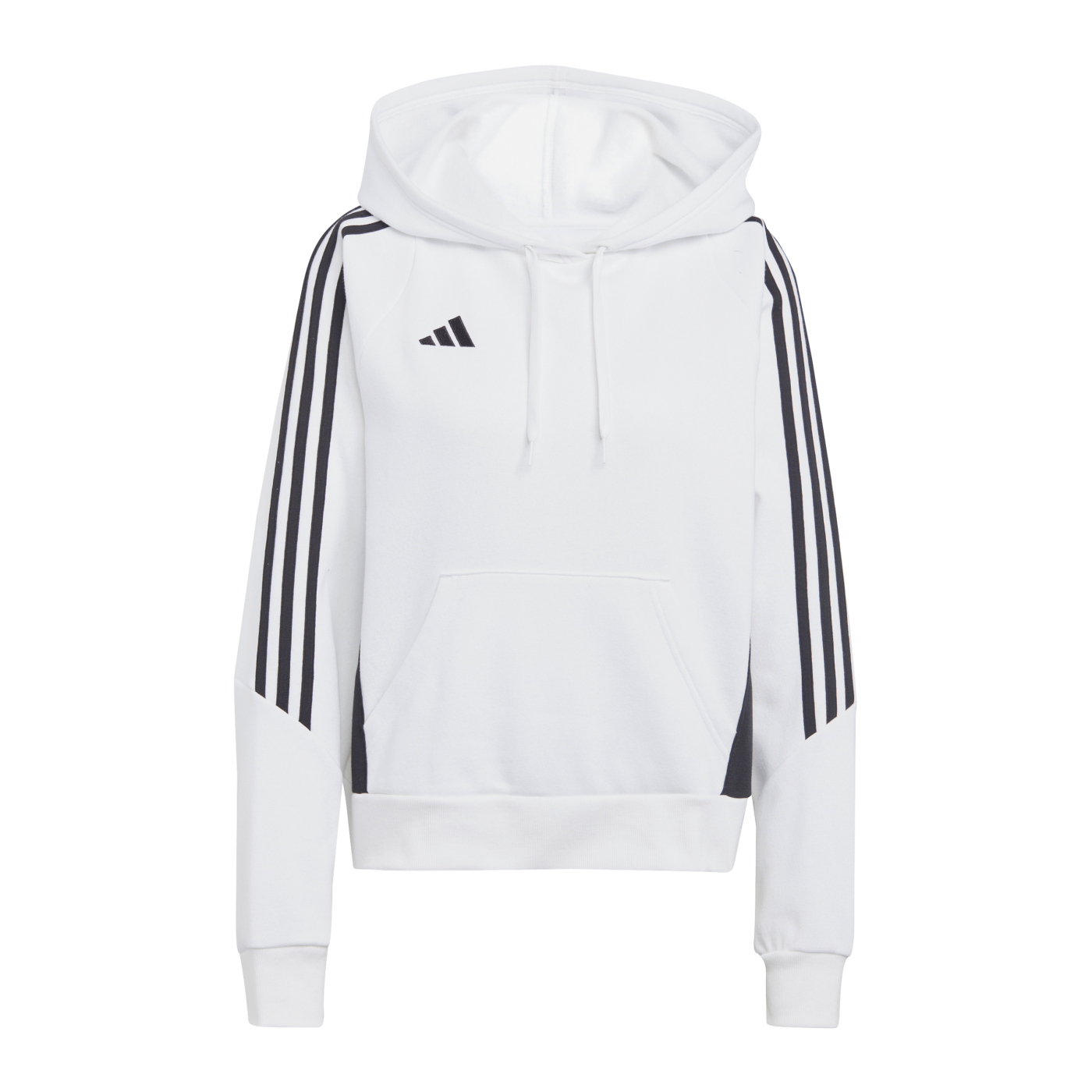 adidas Tiro 24 Hoody Damen Weiss Schwarz