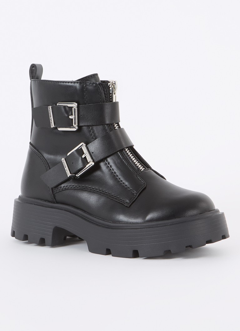 Ghete de motocicletă Steve Madden Jwrenn Buckle