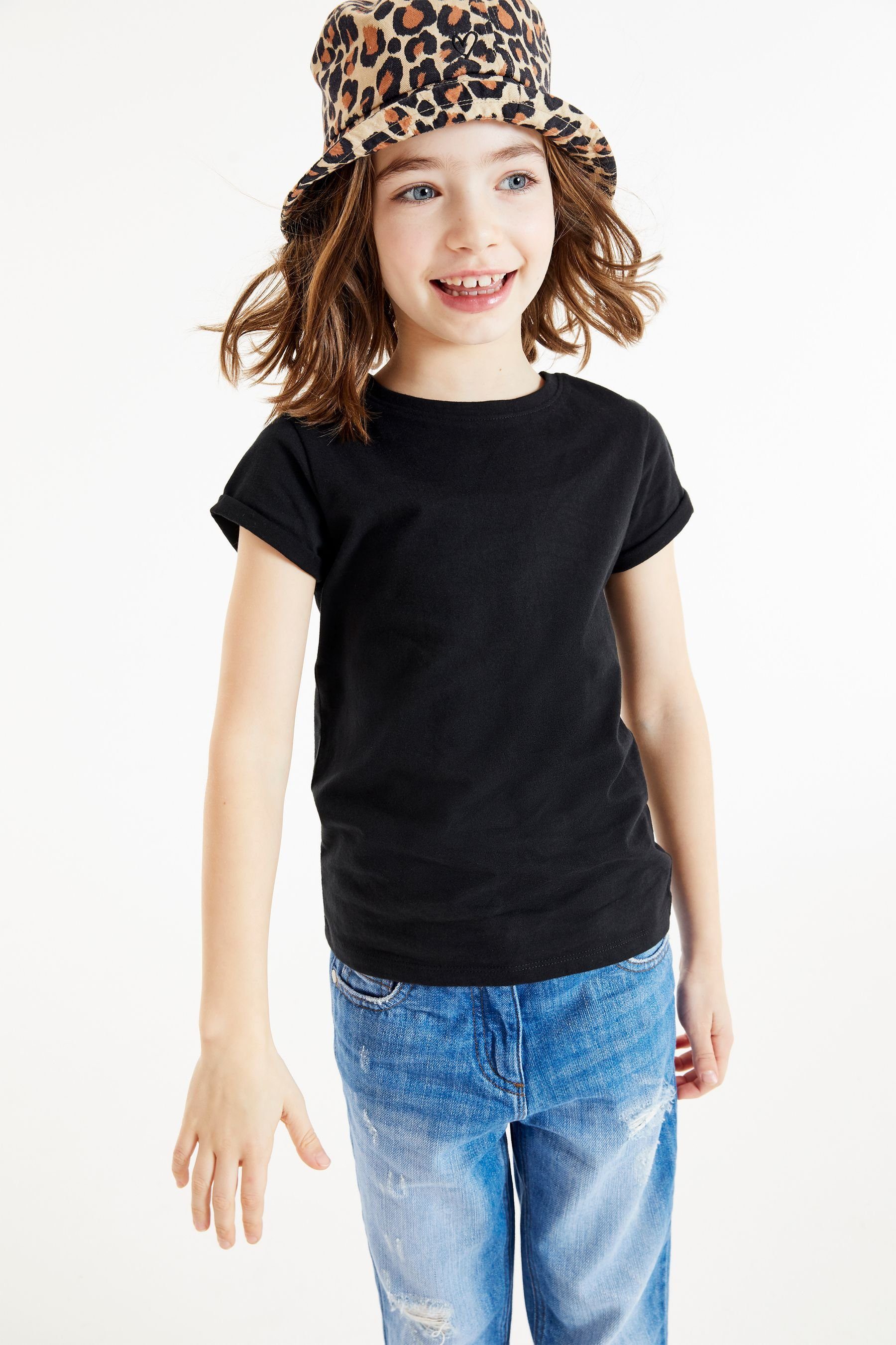 Next T-Shirt Regular Fit T-Shirt aus reiner (1-tlg)