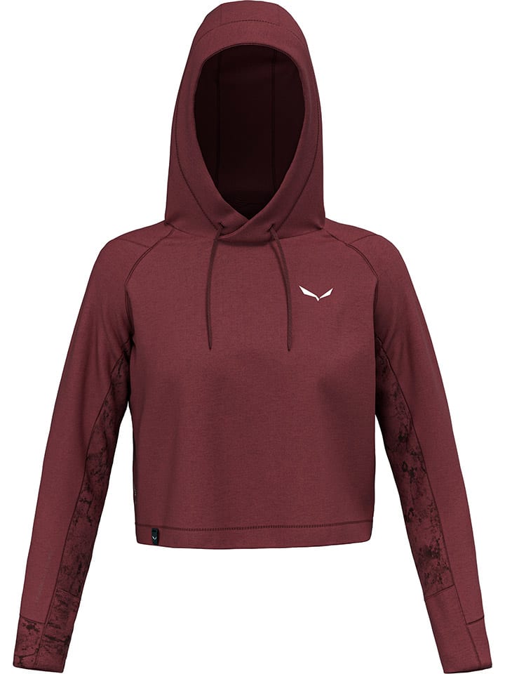 Salewa Funktionshoodie in Rot günstig kaufen