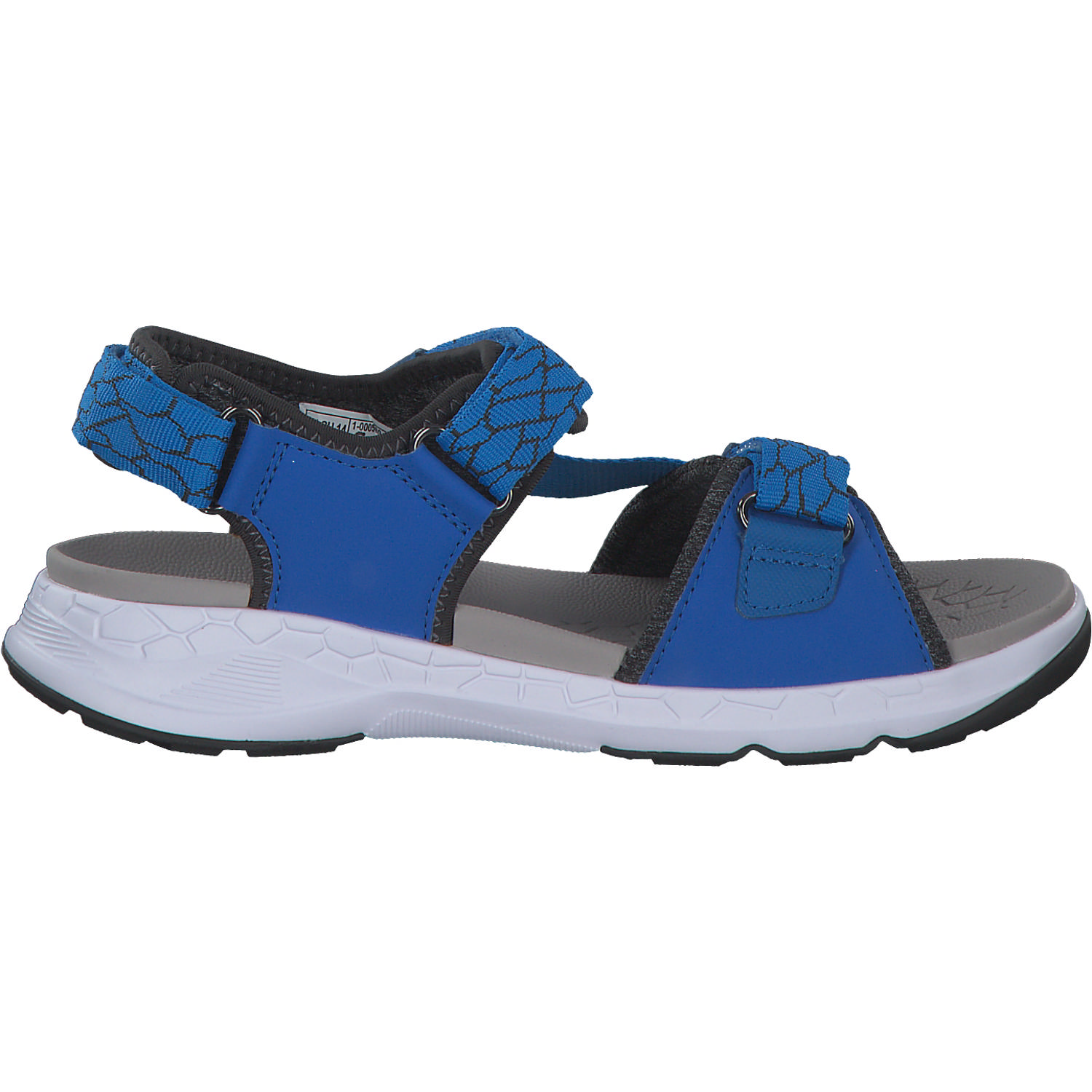 Superfit 00580, Sandalen (Kinder), Kinder, Blau/grau