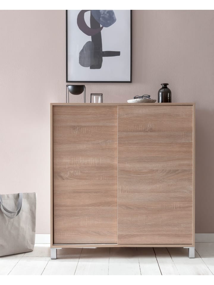KADIMA DESIGN Schuhschrank Modern | 20 Paar, Schiebetüren, Stauraum in Beige günstig kaufen onesize