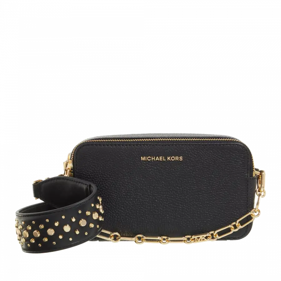 Michael Kors - Michael Kors Shoulder Bags Metallkette Black - schwarz