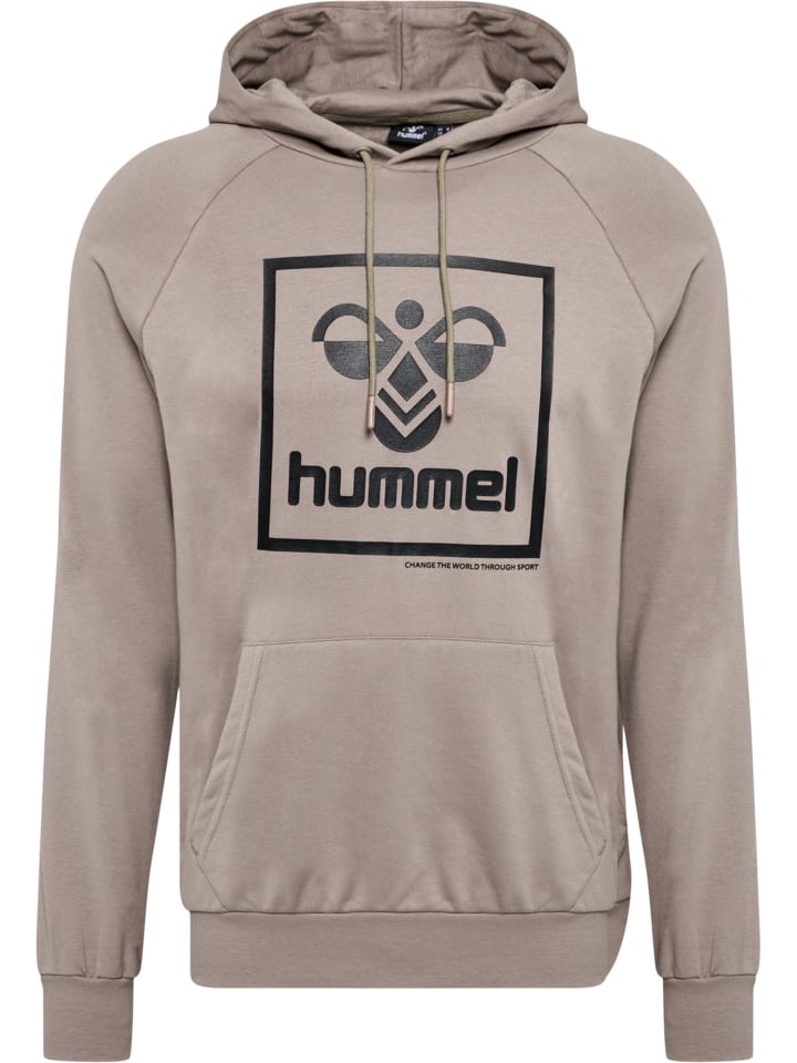 Hummel Hummel Verstellbare Taille Kapuzenpullover Raglanärmel Hmlisam Herren in DRIFTWOOD günstig kaufen