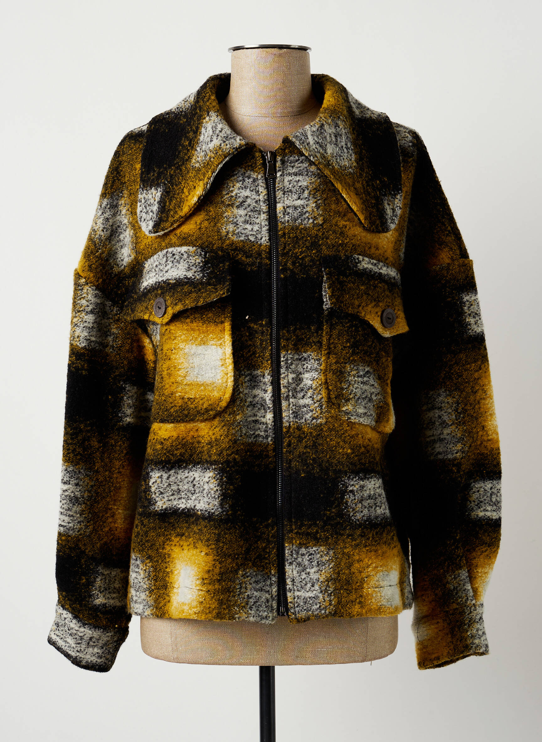 Chantal B  Manteaux Courts Femme couleur jaune