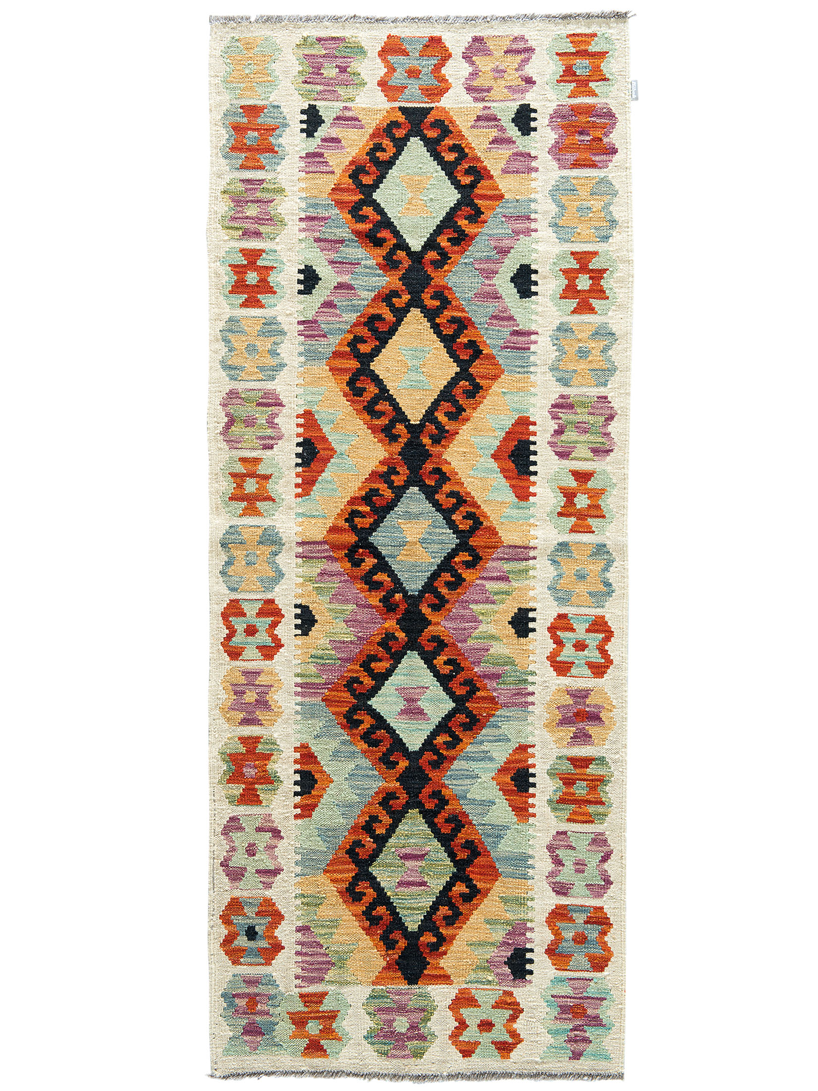 Afghan Kelim ca. 79 x 199 cm, Unikat / Einzelstück