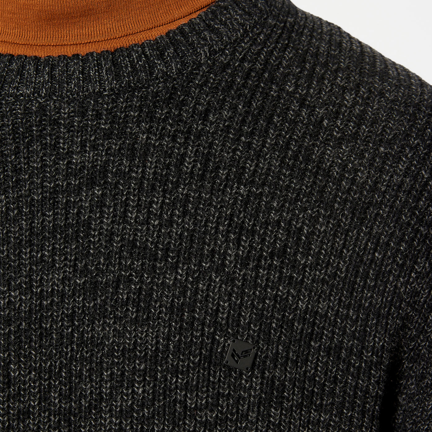 VOLF   Pull gris foncé Homme
