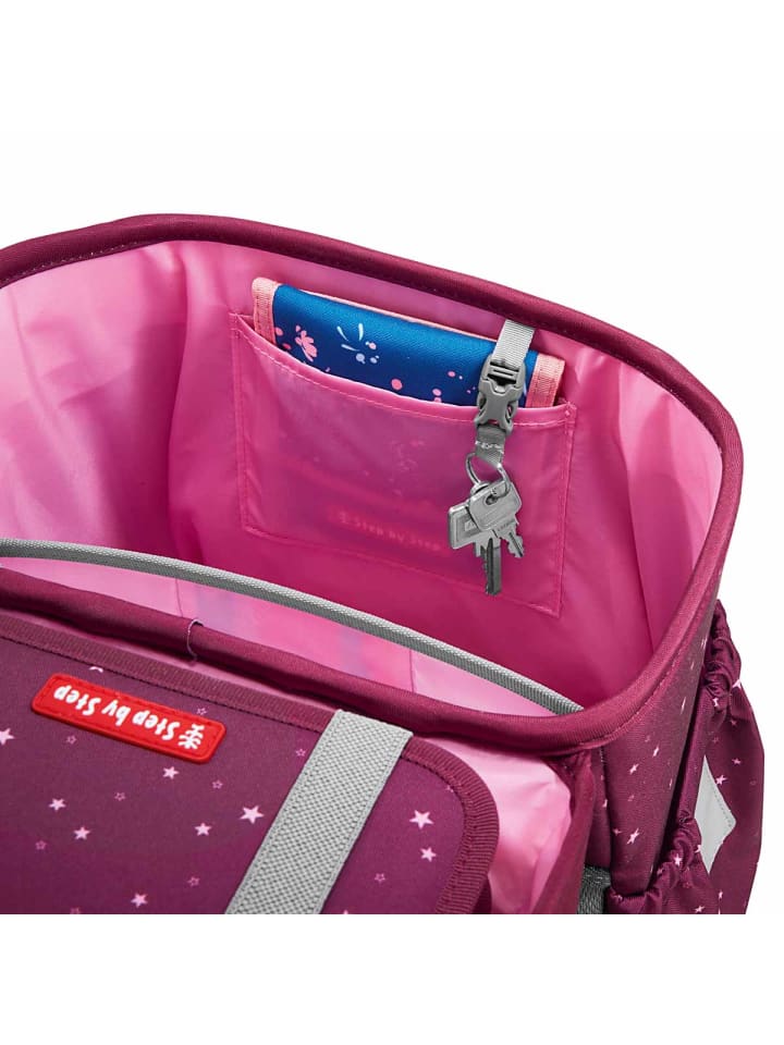 Step by Step Grundschulranzen-Set BASIS Berry Star 4-teilig in Lila günstig kaufen onesize