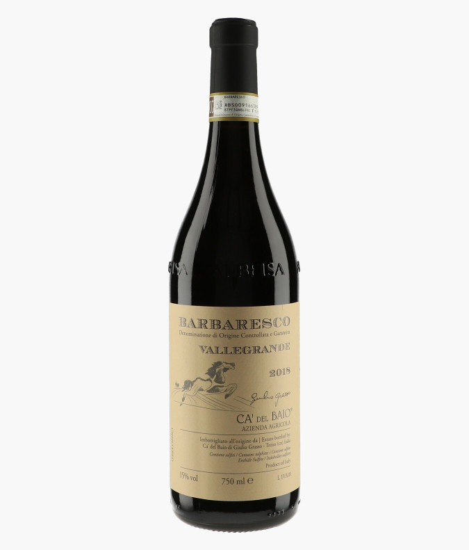 Barbaresco Vallegrande 2018CA DEL BAIO