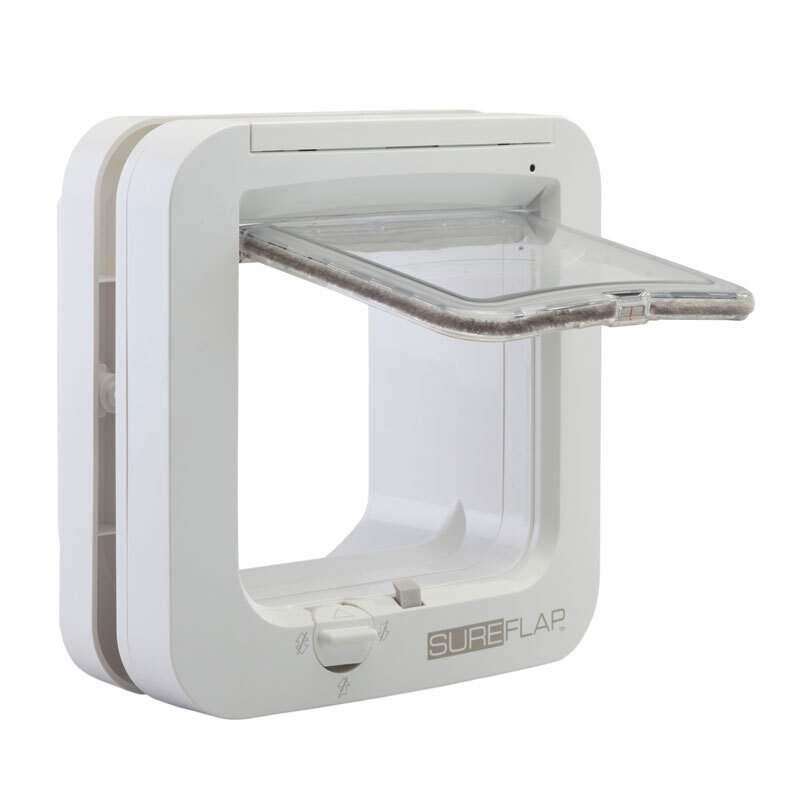 SureFlap Klappen & Türen SureFlap Mikrochipgesteuerte Katzenklappe weiß