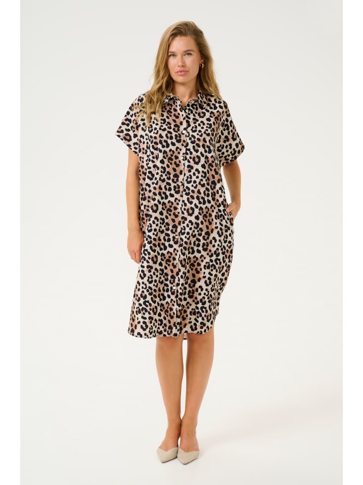 CULTURE Kleid CUmoana in Leopard günstig kaufen