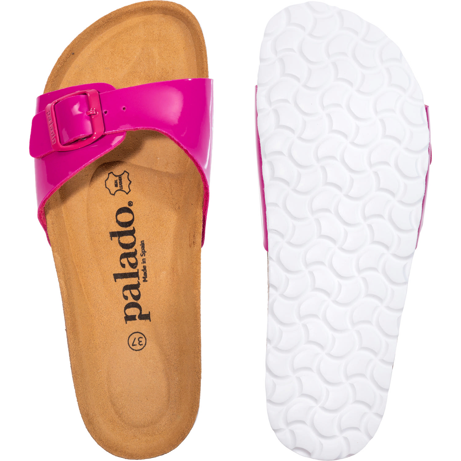 Palado Malta Lack, Pantoletten, Damen, Fuchsia