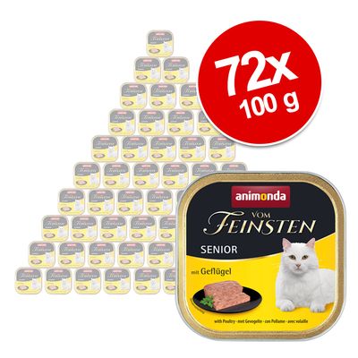 Megapack Animonda vom Feinsten Senior 72 x 100 g