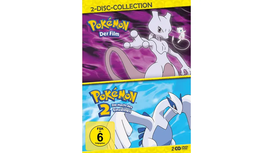 Pokémon - Der Film / Pokémon 2 - 2-Movie-Box  [2 DVDs]