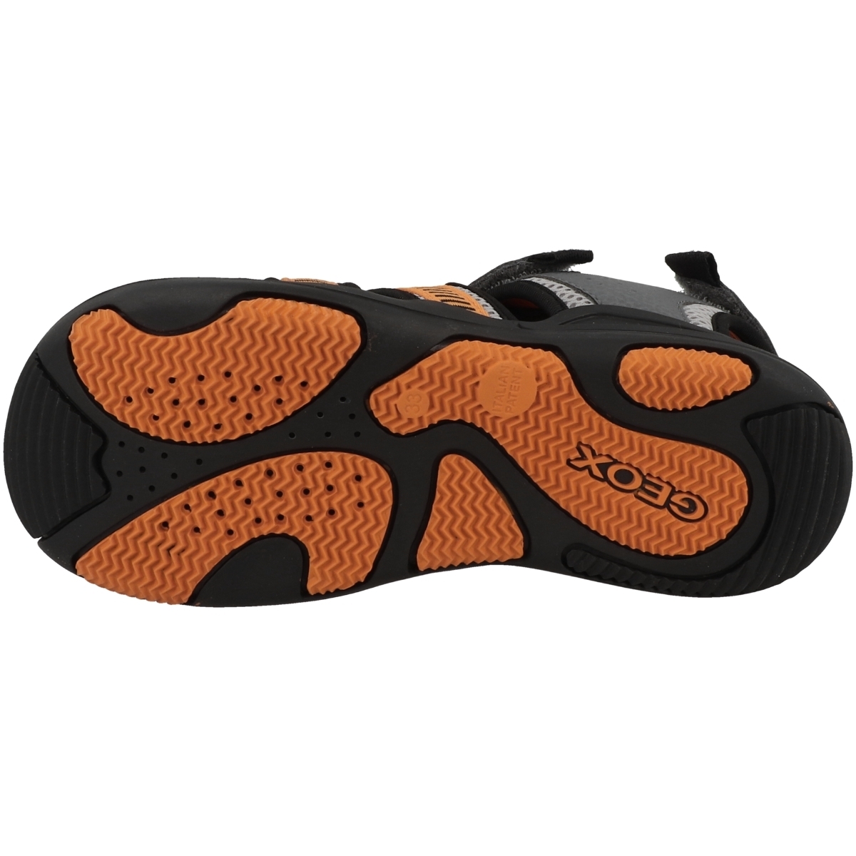 Geox J S.Kyle A Sandale grau