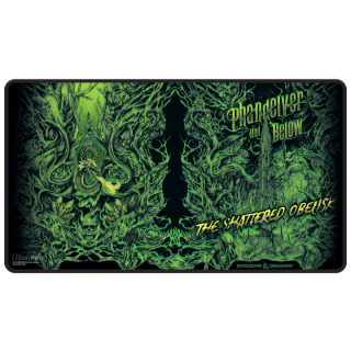 UP - Phandelver Campaign - Black Stitched Playmat Featuring: Alternate Cover Artwork for Dungeons & Dragons