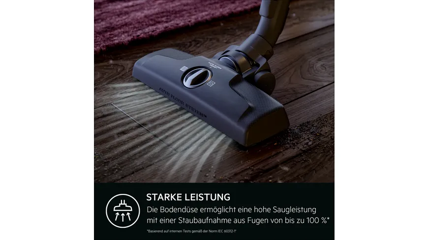 AEG Staubsauger mit Beutel AB61C2OKO Granite Grey Recycled