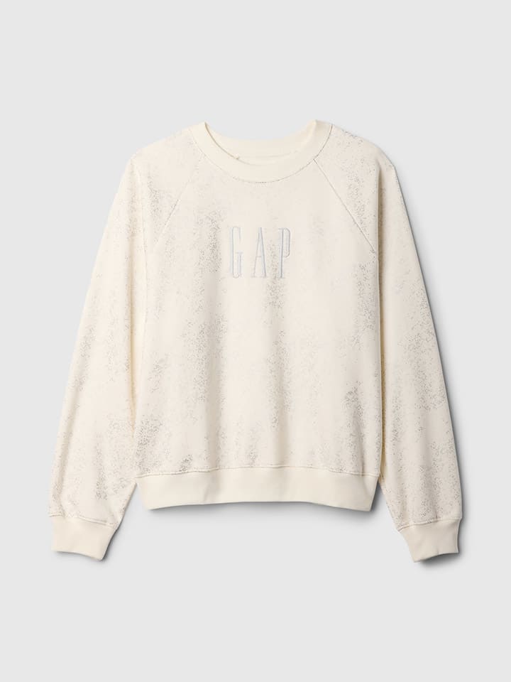 GAP Sweatshirt in Creme günstig kaufen