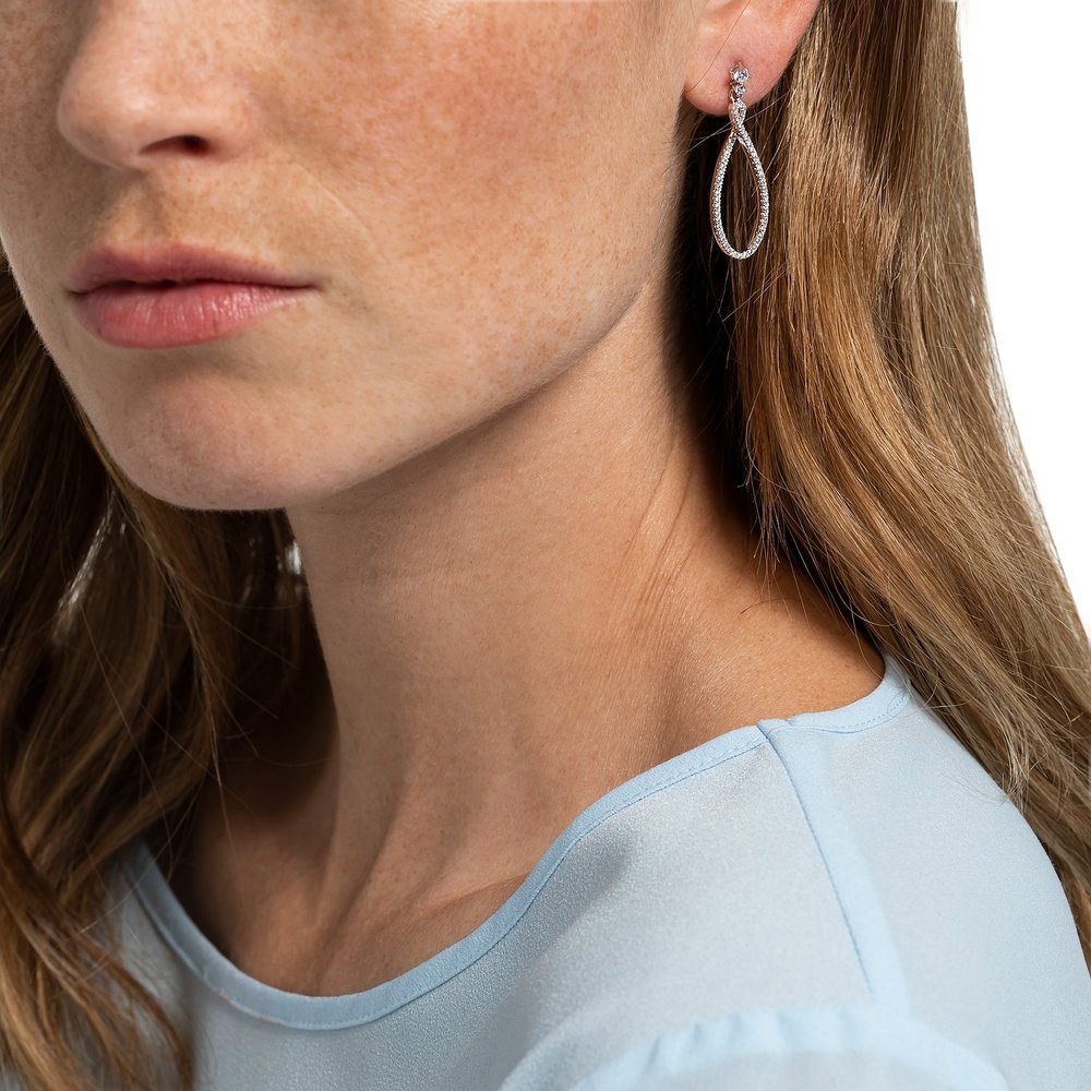 FAVS Boucles d'oreilles 925 Argent Boucles d'oreilles