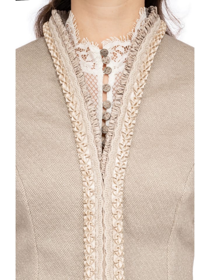 MarJo Trachtenjacke ESTELA in champagner günstig kaufen