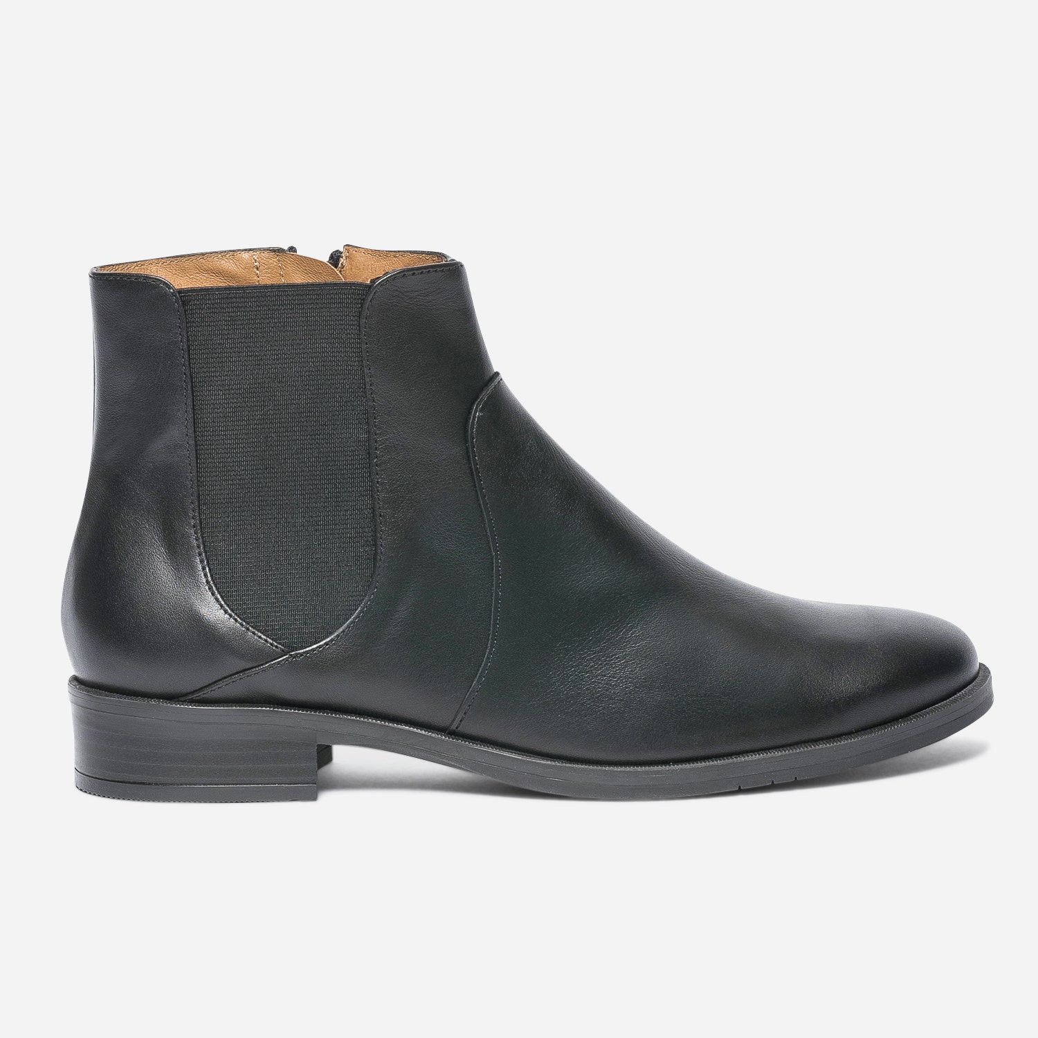 Boots ERAM FLEX noir en cuir