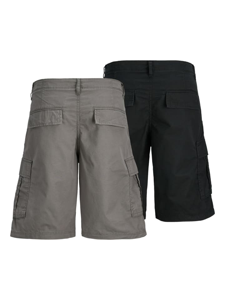 Jack & Jones Shorts 'JPSTCOLE MATEO' in schwarz günstig kaufen