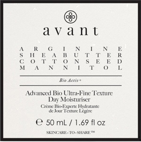 Avant Bio Range Advanced Bio Ultra-Fine Texture Day Moisturiser Tagescreme