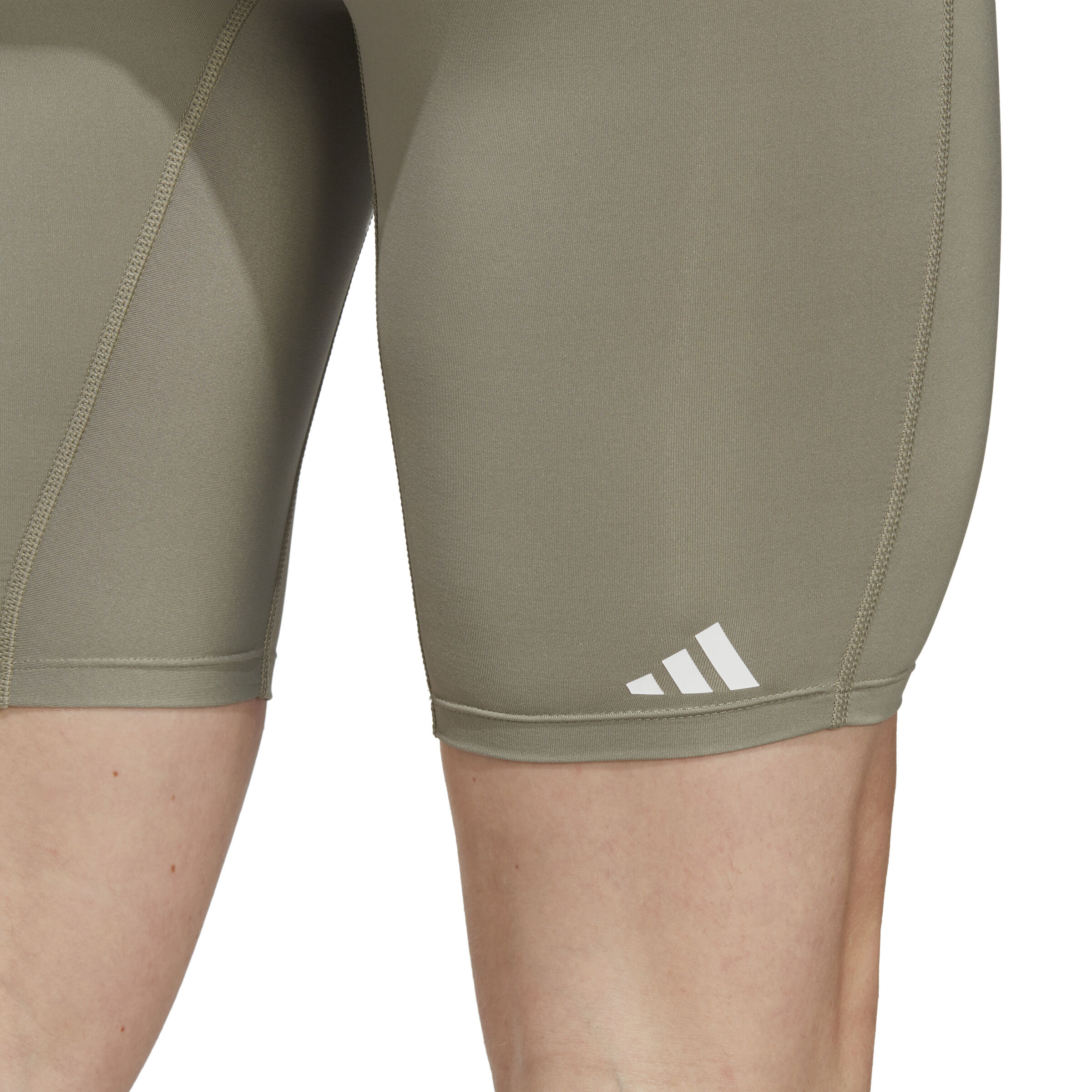 Techfit Training Short Tight Herren - Oliv, Schwarz