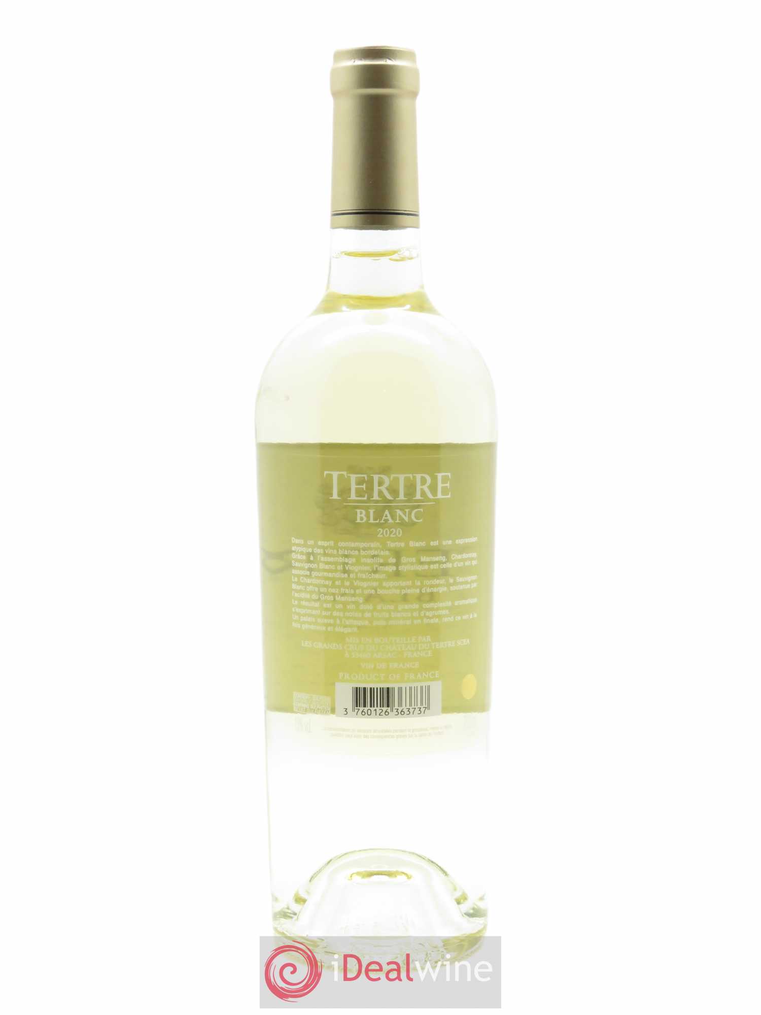 Tertre Blanc  2020 - Lot de 1 Bouteille