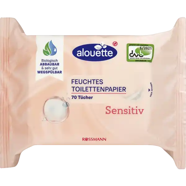 Classic feuchte Toilettentücher Sensitiv